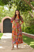 Women Printed Pure Cotton Fit & Flared Ethnic Dress